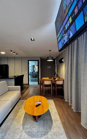 Studio para alugar com 50m², 1 quarto e 1 vaga Studio para alugar com 50m², 1 quarto e 1 vagaSala