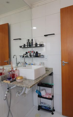 Apartamento à venda com 160m², 3 quartos e 2 vagasBanheiro da Suíte