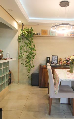 Apartamento à venda com 55m², 2 quartos e 1 vagaSala