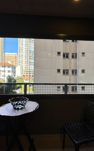 Studio à venda com 26m², 1 quarto e sem vaga Studio à venda com 26m², 1 quarto e sem vagaVaranda