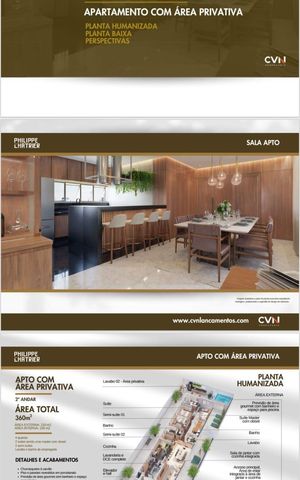 Apartamento à venda com 256m², 4 quartos e 3 vagas