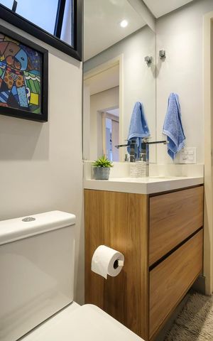 Casa à venda com 183m², 3 quartos e 2 vagasBanheiro Social
