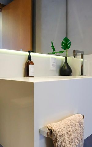 Casa à venda com 183m², 3 quartos e 2 vagasLavabo da área gourmet