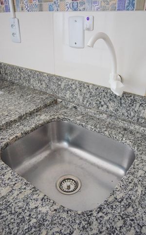 Studio à venda com 33m², 1 quarto e sem vagaCozinha