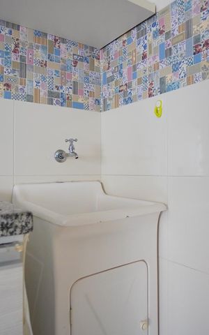 Studio à venda com 33m², 1 quarto e sem vagaCozinha e Área de Serviço