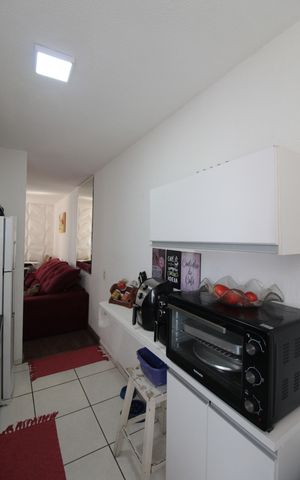 Apartamento à venda com 43m², 2 quartos e 1 vagaCozinha e Área de Serviço