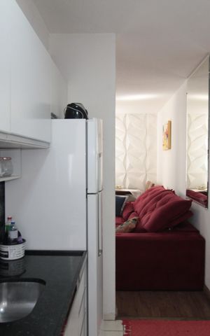 Apartamento à venda com 43m², 2 quartos e 1 vagaCozinha e Área de Serviço