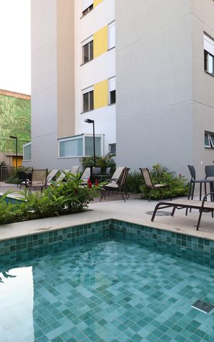 Apartamento à venda com 28m², 1 quarto e sem vagaÁrea comum - Piscina
