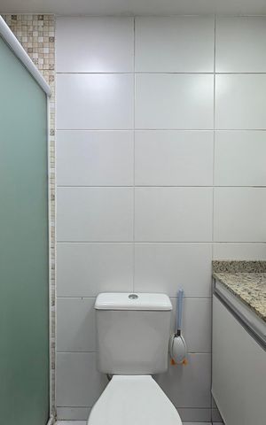 Apartamento à venda com 60m², 3 quartos e 1 vaga Apartamento à venda com 60m², 3 quartos e 1 vagaBanheiro