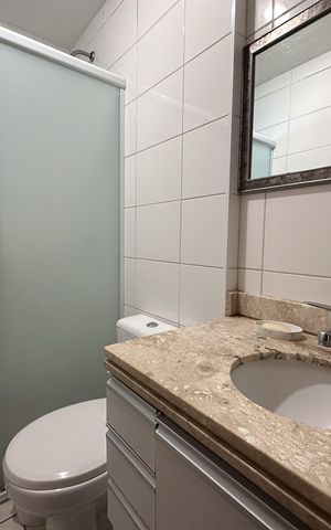 Apartamento à venda com 88m², 3 quartos e 2 vagas Apartamento à venda com 88m², 3 quartos e 2 vagasBanheiro Social