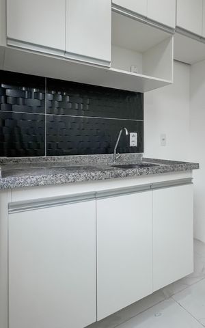 Apartamento à venda com 26m², 1 quarto e sem vaga Apartamento à venda com 26m², 1 quarto e sem vagaCozinha
