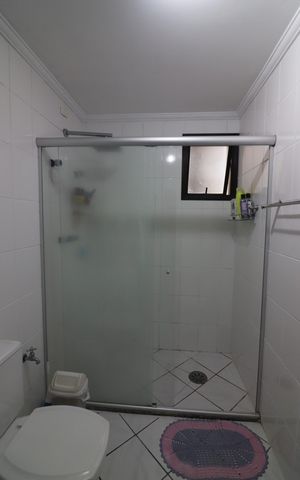 Apartamento à venda com 133m², 3 quartos e 3 vagasBanheiro da Suíte 1