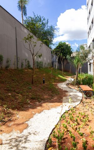 Studio para alugar com 25m², 1 quarto e sem vaga Studio para alugar com 25m², 1 quarto e sem vagaÁrea comum - Caminhada