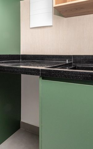 Studio para alugar com 25m², 1 quarto e sem vaga Studio para alugar com 25m², 1 quarto e sem vagaÁrea de Serviço