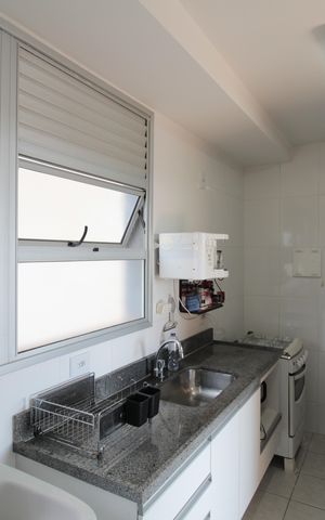 Apartamento à venda com 75m², 2 quartos e 1 vagaCozinha e Área de Serviço
