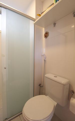 Apartamento à venda com 75m², 2 quartos e 1 vagaBanheiro Social
