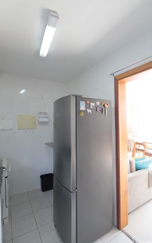 Apartamento à venda com 75m², 2 quartos e 1 vagaCozinha e Área de Serviço