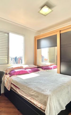 Apartamento à venda com 84m², 3 quartos e 2 vagas Apartamento à venda com 84m², 3 quartos e 2 vagasQuarto 1