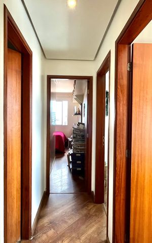 Apartamento à venda com 84m², 3 quartos e 2 vagas Apartamento à venda com 84m², 3 quartos e 2 vagasCorredor