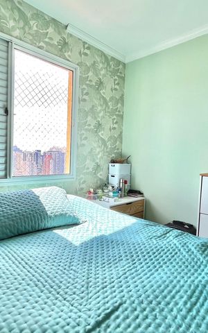 Apartamento à venda com 84m², 3 quartos e 2 vagas Apartamento à venda com 84m², 3 quartos e 2 vagasQuarto 2