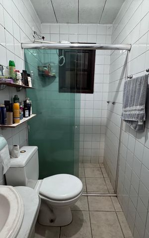 Casa para alugar com 50m², 2 quartos e 1 vaga Casa para alugar com 50m², 2 quartos e 1 vagaBanheiro Social