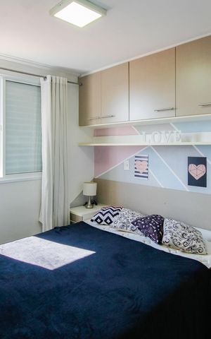 Apartamento à venda com 50m², 2 quartos e 1 vaga Apartamento à venda com 50m², 2 quartos e 1 vagaQuarto 1