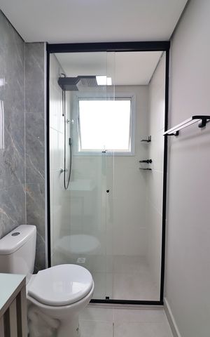 Apartamento para alugar com 57m², 2 quartos e 1 vagaBanheiro Social