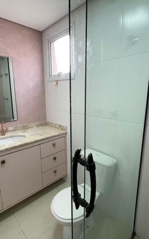 Casa de condomínio para alugar com 159m², 3 quartos e 2 vagas Casa de condomínio para alugar com 159m², 3 quartos e 2 vagasBanheiro Social