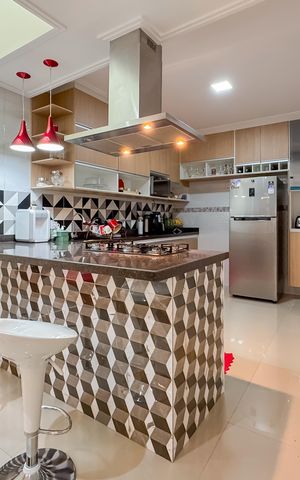 Casa à venda com 153m², 3 quartos e 1 vaga Casa à venda com 153m², 3 quartos e 1 vagaCozinha