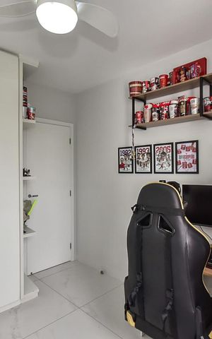 Apartamento à venda com 125m², 3 quartos e 2 vagasQuarto 2