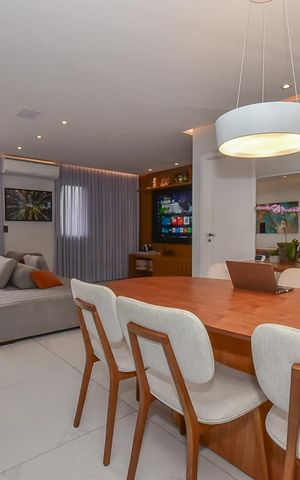 Apartamento à venda com 125m², 3 quartos e 2 vagasSala