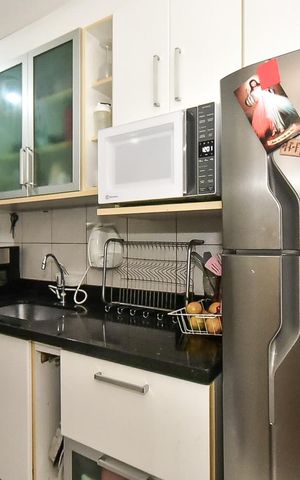 Apartamento à venda com 58m², 2 quartos e 1 vagaCozinha