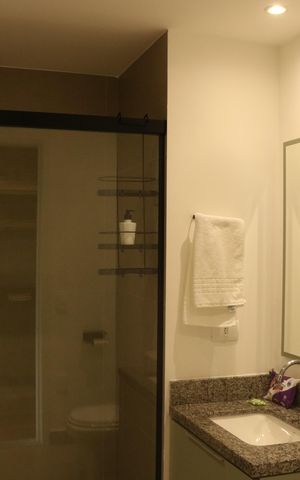 Studio para alugar com 27m², 1 quarto e sem vagaBanheiro