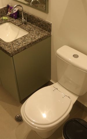 Studio para alugar com 27m², 1 quarto e sem vagaBanheiro