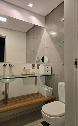 Apartamento à venda com 70m², 1 quarto e 1 vaga Apartamento à venda com 70m², 1 quarto e 1 vagaBanheiro