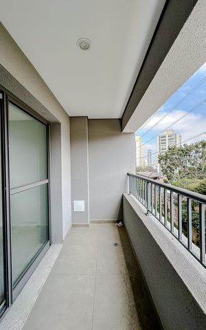 Studio à venda com 25m², 1 quarto e sem vagaVaranda