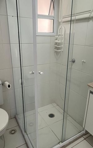 Apartamento à venda com 60m², 3 quartos e 1 vaga Apartamento à venda com 60m², 3 quartos e 1 vagaBanheiro da Suíte