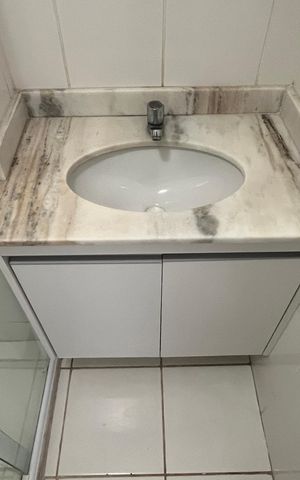 Apartamento à venda com 60m², 3 quartos e 1 vaga Apartamento à venda com 60m², 3 quartos e 1 vagaBanheiro da Suíte