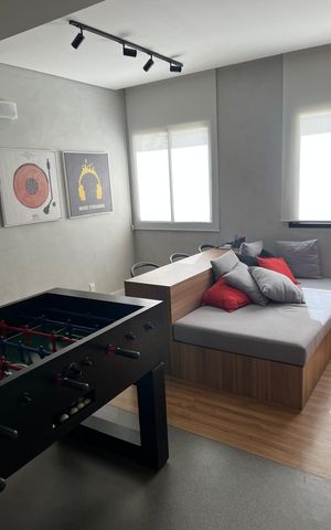 Apartamento à venda com 31m², 2 quartos e sem vaga Apartamento à venda com 31m², 2 quartos e sem vagaSala de Jogos