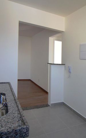 Apartamento à venda com 46m², 2 quartos e 1 vagaCozinha e Área de Serviço