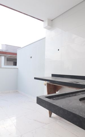 Casa de condomínio à venda com 127m², 3 quartos e 2 vagasEspaço Gourmet