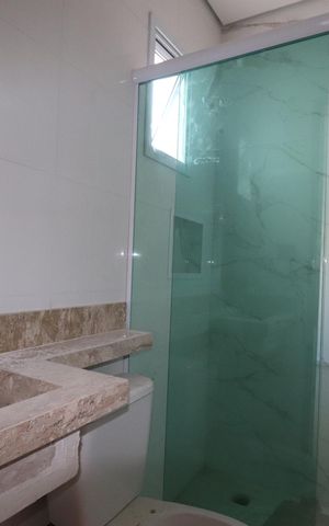 Casa de condomínio à venda com 117m², 2 quartos e 2 vagasBanheiro da Suíte 2