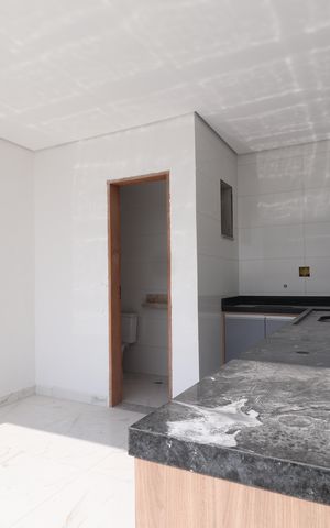 Casa de condomínio à venda com 129m², 3 quartos e 2 vagasEspaço Gourmet