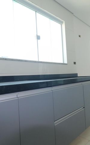 Casa de condomínio à venda com 129m², 3 quartos e 2 vagasCozinha