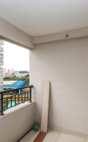 Studio para alugar com 27m², 1 quarto e sem vagaVaranda