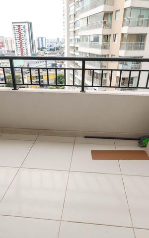 Studio para alugar com 27m², 1 quarto e sem vagaVaranda