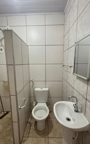 Casa para alugar com 150m², 2 quartos e 2 vagas Casa para alugar com 150m², 2 quartos e 2 vagasBanheiro da Suíte