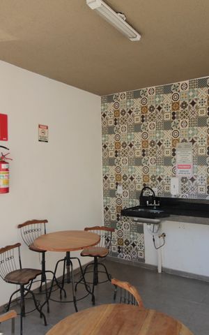 Apartamento para alugar com 47m², 2 quartos e 1 vagaÁrea Gourmet