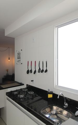 Apartamento para alugar com 47m², 2 quartos e 1 vagaCozinha e Área de Serviço