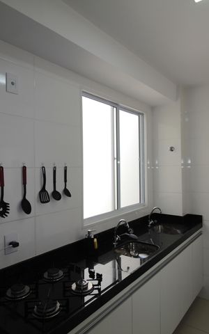 Apartamento para alugar com 47m², 2 quartos e 1 vagaCozinha e Área de Serviço